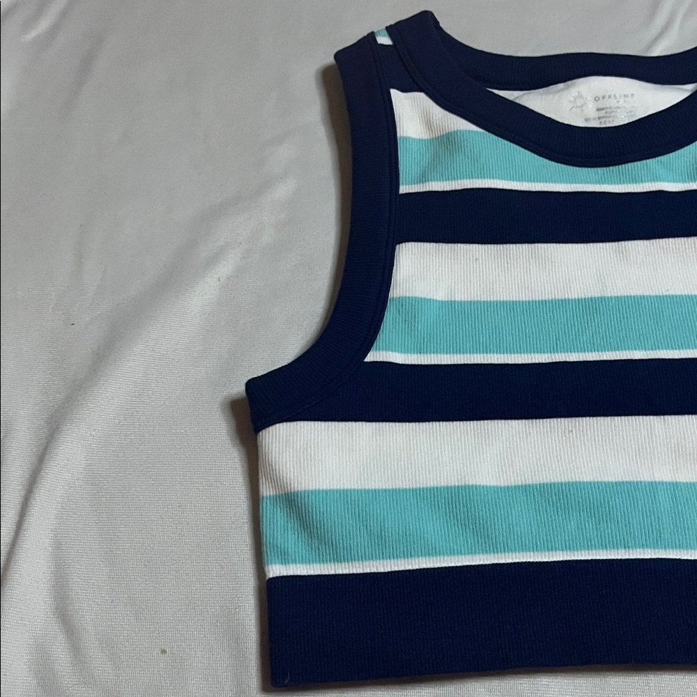 NWT Offline by Aerie Seamless Cropped Tank - Picture 2 of 6